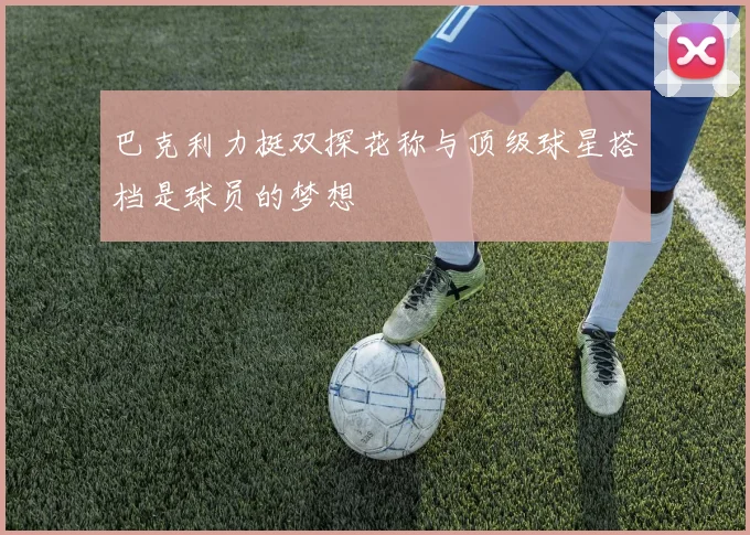 巴克利力挺双探花称与顶级球星搭档是球员的梦想